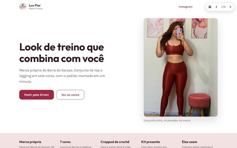Primeira tela da proposta 1, Quente